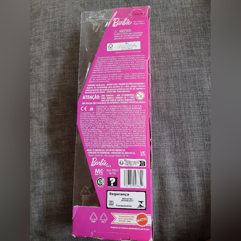 Barbie Fashionistas Doll #208 with Down Syndrome Wearing Floral Dress - Picture 2 of 5